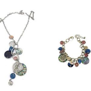 Lia Sophia Neptune Bracelet and Necklace Set